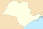 Brazil Sao Paulo Barueri location map